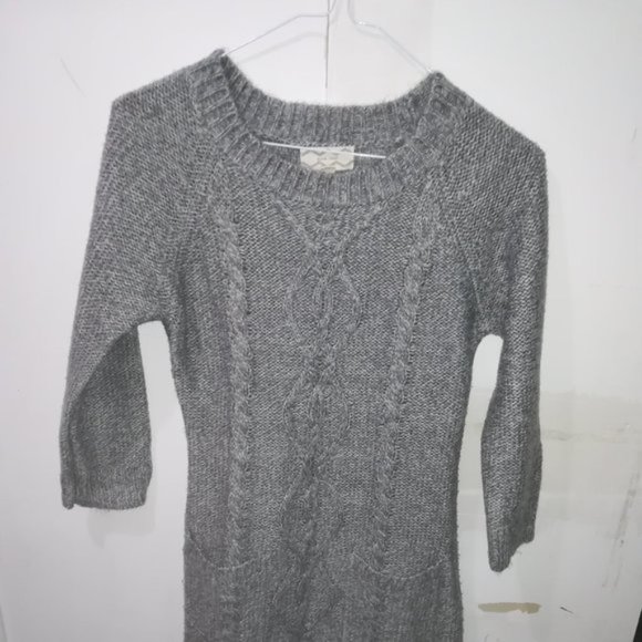 Long grey sweater S - Picture 2 of 3